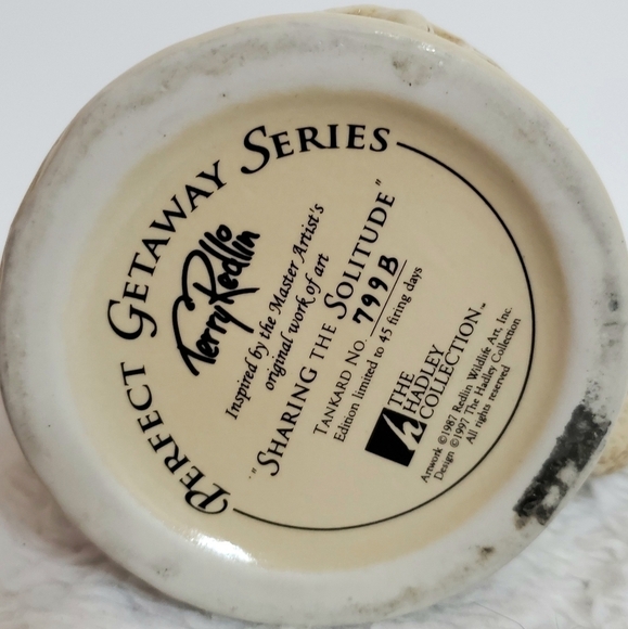 TERRY Redlin Stein Sharing The Solitude Series - Picture 15 of 15